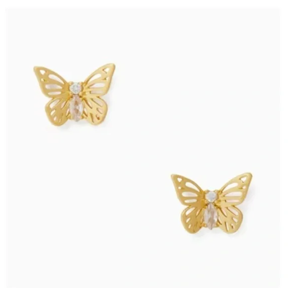 Kate Spade Social Butterfly Stud Earrings - Picture 1 of 3